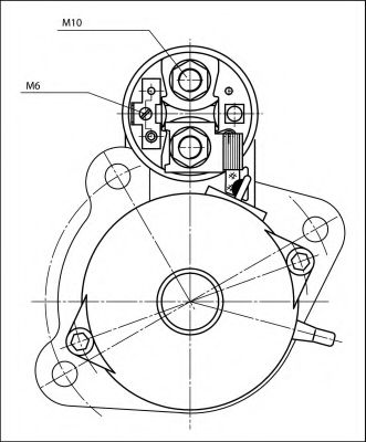 Стартер PRESTOLITE ELECTRIC 861036 Стартер PRESTOLITE ELECTRIC 861036