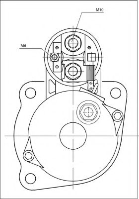 Стартер PRESTOLITE ELECTRIC 861038 Стартер PRESTOLITE ELECTRIC 861038