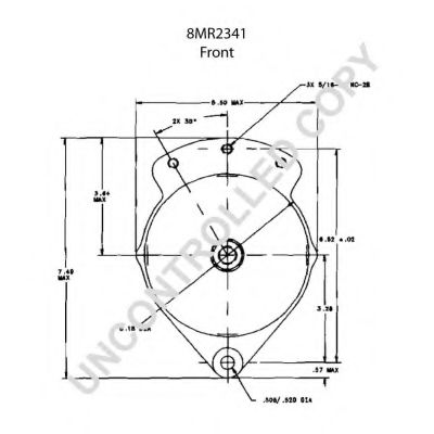 Генератор PRESTOLITE ELECTRIC 8MR2341 Генератор PRESTOLITE ELECTRIC 8MR2341
