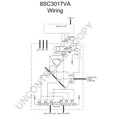 Генератор prestoliteelectric 8SC3017VA