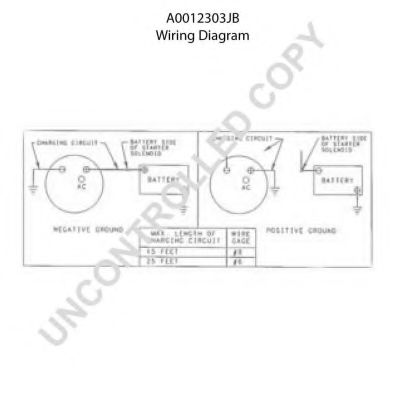 Генератор prestoliteelectric A0012303JB