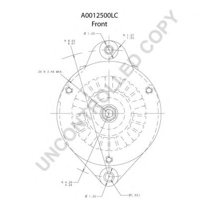 Генератор PRESTOLITE ELECTRIC A0012500LC Генератор PRESTOLITE ELECTRIC A0012500LC