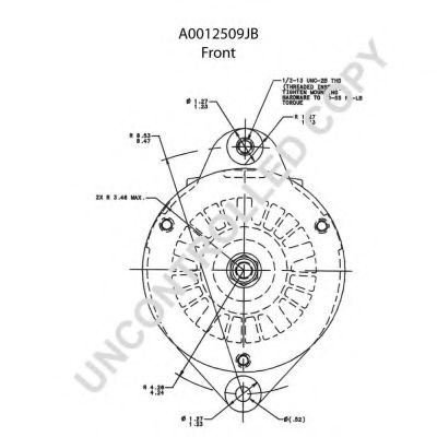 Генератор PRESTOLITE ELECTRIC A0012509JB Генератор PRESTOLITE ELECTRIC A0012509JB