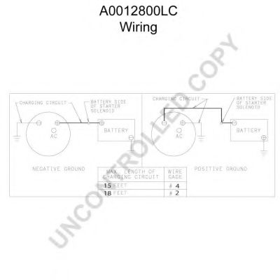 Генератор prestoliteelectric A0012800LC