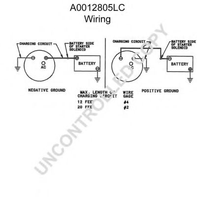Генератор prestoliteelectric A0012805LC