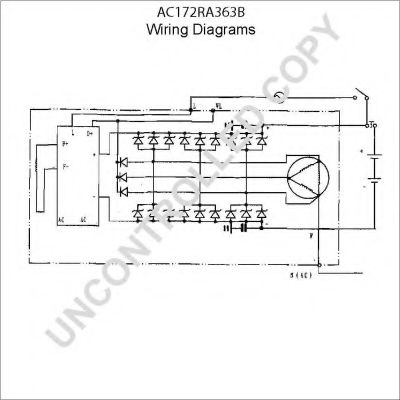 Генератор PRESTOLITE ELECTRIC AC172RA363B