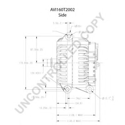 Генератор PRESTOLITE ELECTRIC AVI160T2002 Генератор PRESTOLITE ELECTRIC AVI160T2002