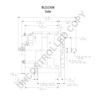 Генератор PRESTOLITE ELECTRIC BLD2308 Генератор PRESTOLITE ELECTRIC BLD2308