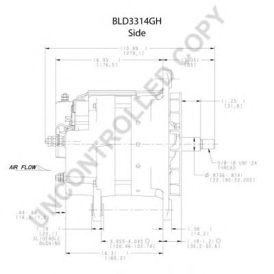 Генератор PRESTOLITE ELECTRIC BLD3314GH Генератор PRESTOLITE ELECTRIC BLD3314GH