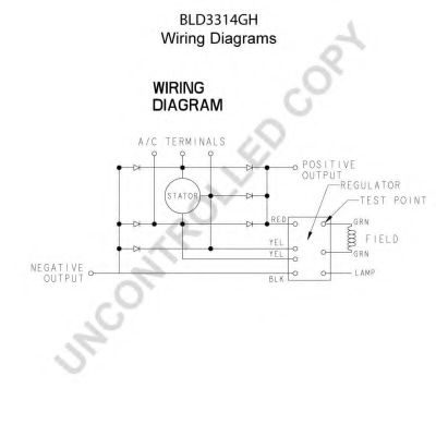 Генератор PRESTOLITE ELECTRIC BLD3314GH