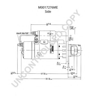 Стартер prestoliteelectric M0017276ME