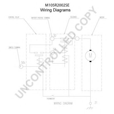 Стартер prestoliteelectric M105R2002SE