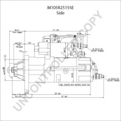 Стартер PRESTOLITE ELECTRIC M105R2515SE Стартер PRESTOLITE ELECTRIC M105R2515SE
