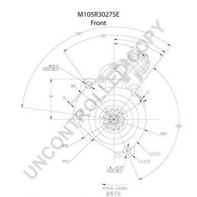 Стартер PRESTOLITE ELECTRIC M105R3027SE Стартер PRESTOLITE ELECTRIC M105R3027SE