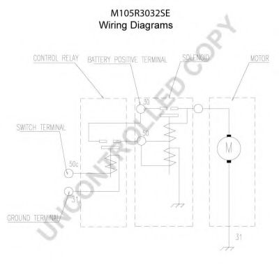 Стартер PRESTOLITE ELECTRIC M105R3032SE