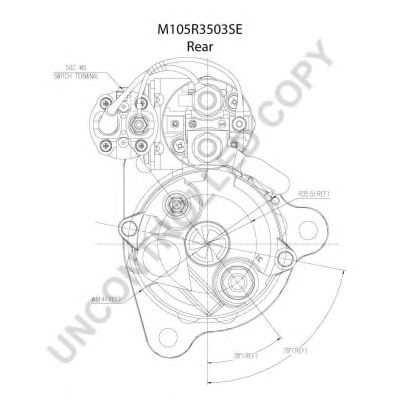 Стартер PRESTOLITE ELECTRIC M105R3503SE Стартер PRESTOLITE ELECTRIC M105R3503SE