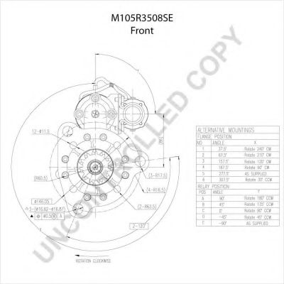 Стартер PRESTOLITE ELECTRIC M105R3508SE Стартер PRESTOLITE ELECTRIC M105R3508SE