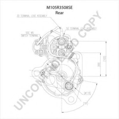 Стартер PRESTOLITE ELECTRIC M105R3508SE Стартер PRESTOLITE ELECTRIC M105R3508SE