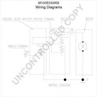 Стартер PRESTOLITE ELECTRIC M105R3509SE