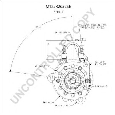 Стартер PRESTOLITE ELECTRIC M125R2632SE Стартер PRESTOLITE ELECTRIC M125R2632SE