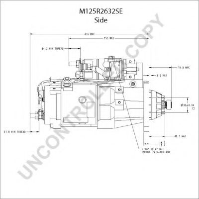 Стартер PRESTOLITE ELECTRIC M125R2632SE Стартер PRESTOLITE ELECTRIC M125R2632SE