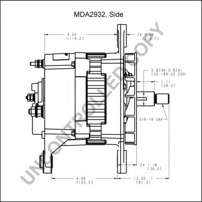 Генератор PRESTOLITE ELECTRIC MDA2932 Генератор PRESTOLITE ELECTRIC MDA2932