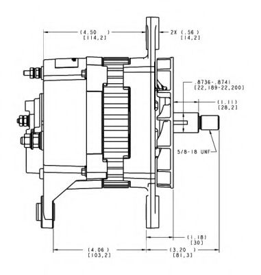 Генератор PRESTOLITE ELECTRIC MDA3946