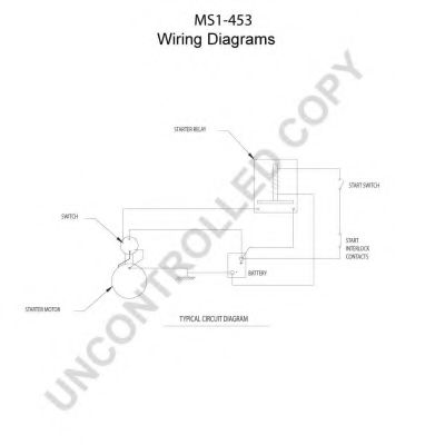 Стартер prestoliteelectric MS1-453