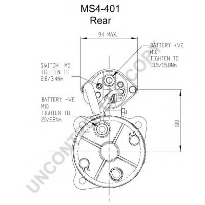 Стартер PRESTOLITE ELECTRIC MS4-401 Стартер PRESTOLITE ELECTRIC MS4-401