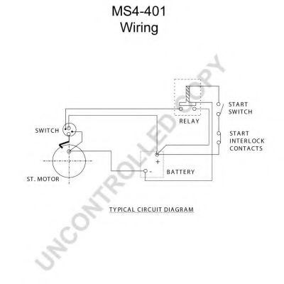 Стартер prestoliteelectric MS4-401