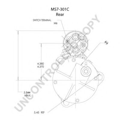 Стартер PRESTOLITE ELECTRIC MS7-301A Стартер PRESTOLITE ELECTRIC MS7-301A