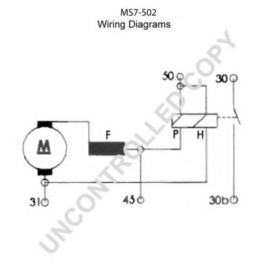 Стартер prestoliteelectric MS7-502