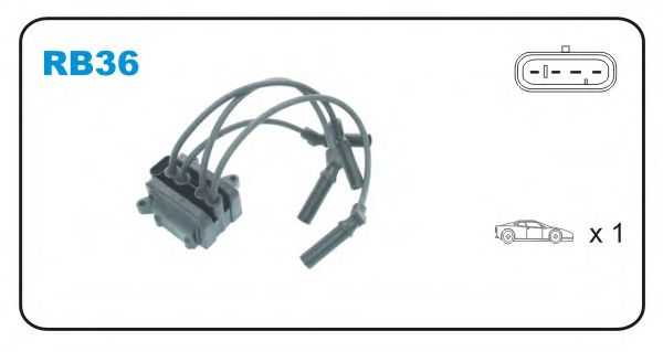Катушка зажигания JANMOR RB36