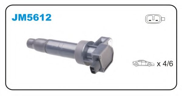 Катушка зажигания JANMOR JM5612