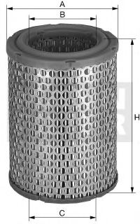 Воздушный фильтр MANN-FILTER C 1953