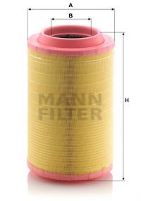 Воздушный фильтр MANN-FILTER C 25 860/8