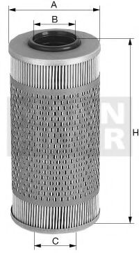 Масляный фильтр MANN-FILTER H 43/2