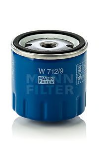 Масляный фильтр MANN-FILTER W 712/9