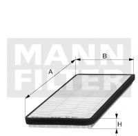Фильтр салона MANN-FILTER CUK 3454