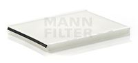 Фильтр салона MANN-FILTER CU 2839