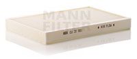 Фильтр салона MANN-FILTER CU 31 001