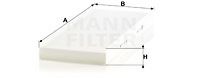 Фильтр салона MANN-FILTER CU 3955