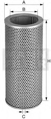 Фильтр автоматической коробки передач MANN-FILTER HD 1060/2