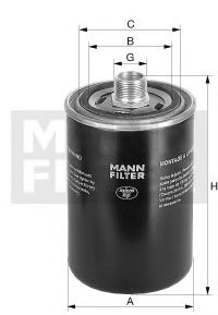 Фильтр автоматической коробки передач MANN-FILTER WD 962/9