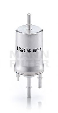 Топливный фильтр MANN-FILTER WK 69/2
