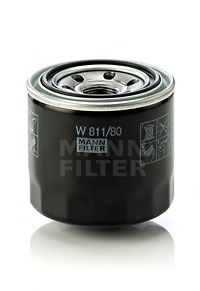 Масляный фильтр MANN-FILTER W 811/80