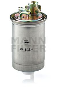 Топливный фильтр MANN-FILTER WK 842/4