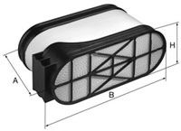 Воздушный фильтр MANN-FILTER CP 33 280