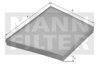 Фильтр салона MANN-FILTER FP 3461/1