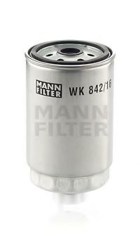Топливный фильтр MANN-FILTER WK 842/16